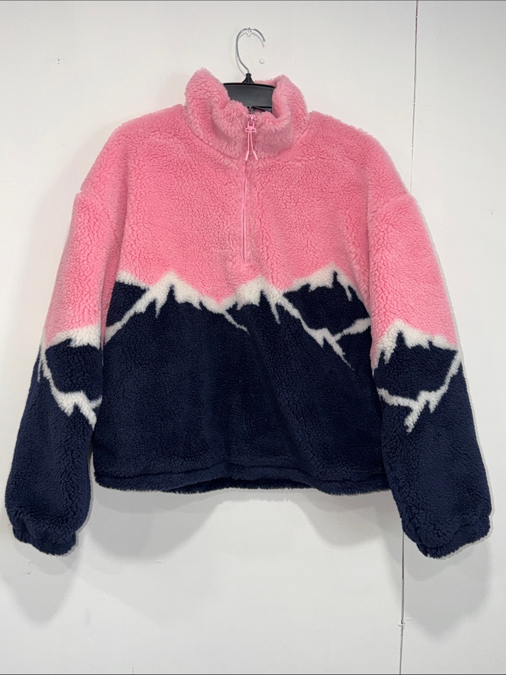 Beach Riot Leona Sherpa Snowy Peaks, Medium - Picture 2 of 12